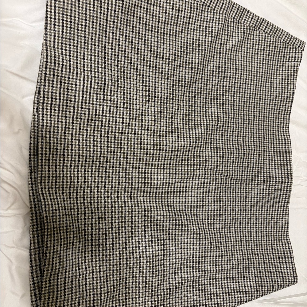 Houndstooth Skirt